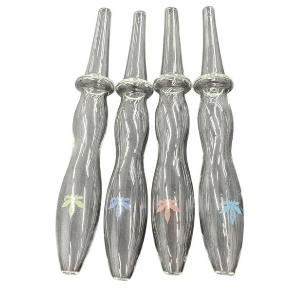 aLeaf® 5" Glass Straws | Assorted Colors