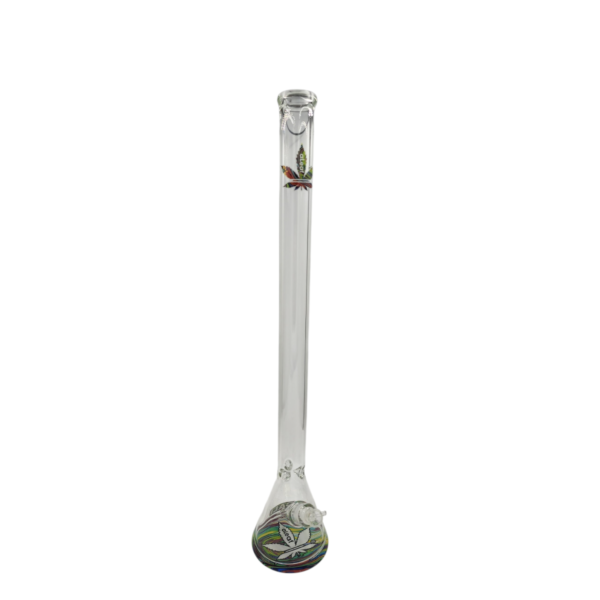 aLeaf® 30" Abstract Beaker Water Pipe | Assorted Colors