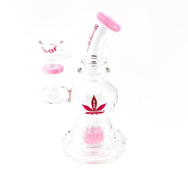 aLeaf® 6" Globe Circ Perc Water Pipe | Assorted Colors