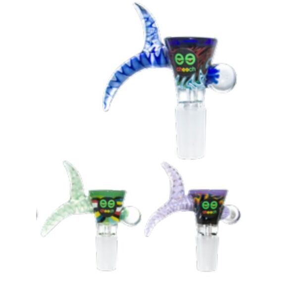 Cheech Glass 14 Male Multicolor Horn Herb Slide