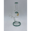 12" Illuminati Glass Thick Tree Perc Water Pipe - Colors May Vary