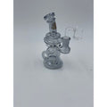 6" Illuminati Glass Mini Klein Recycler Water Pipe - Colors May Vary