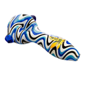aLeaf® 5" Wig Wag Swirl Hand Pipe | Blue-ALHP2050