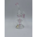 11" On Point Glass Swiss Ball Incycler Water Pipe