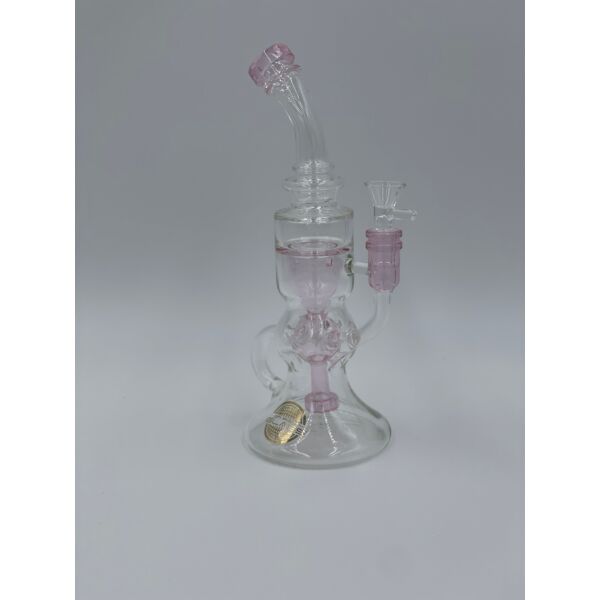 11" On Point Glass Swiss Ball Incycler Water Pipe