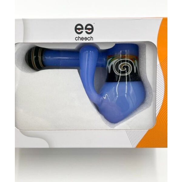 Cheech Glass Milky Colored Bubble Hand Pipe