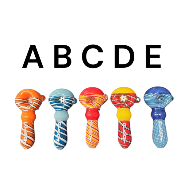 aLeaf® 4" Hand Pipe ALHP2054 | Assorted Colors