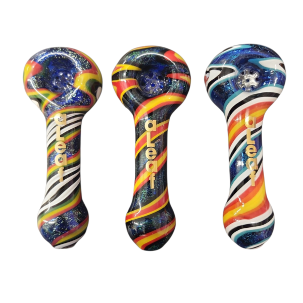 aLeaf® 4" Hand Pipe ALHP5007 Assorted Colors