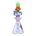 Juicy J Glass Alien Vibin With Space Lettuce ! Water Pipe