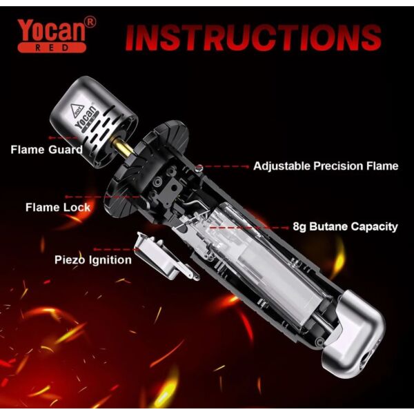 Yocan Red Line Katana Torch