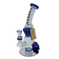 Cheech Glass 9" Drippy Rig Water Pipe With Disc Perc