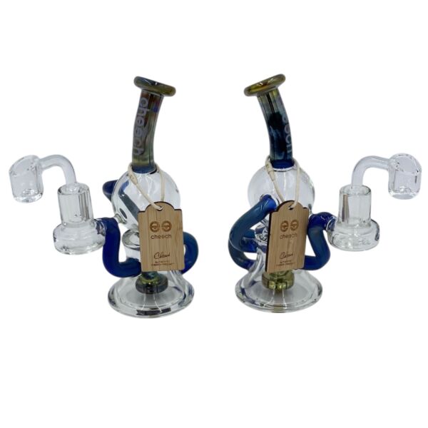Cheech Glass 6" Disc Rig Water Pipe