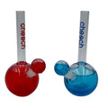 Cheech Glass 8" Long Neck Glycerin Ball Water Pipe