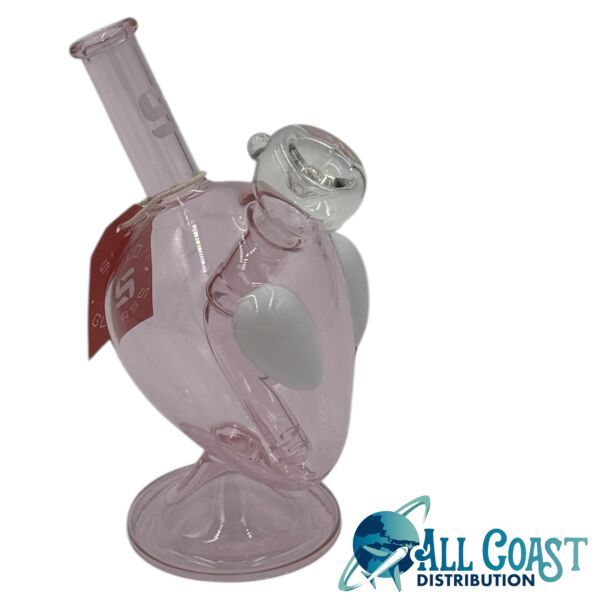 6.5" Glass Alien Vibez Water Pipe