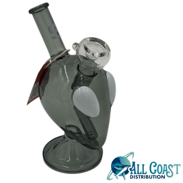 6.5" Glass Alien Vibez Water Pipe