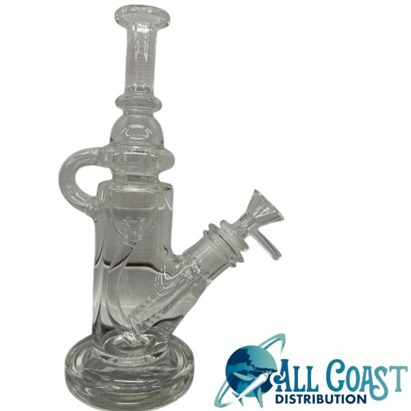 9" Clear Recycler Water Pipe